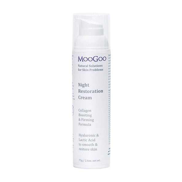 Buy Night Restoration Cream 75g by MooGoo USA online - MooGoo USA