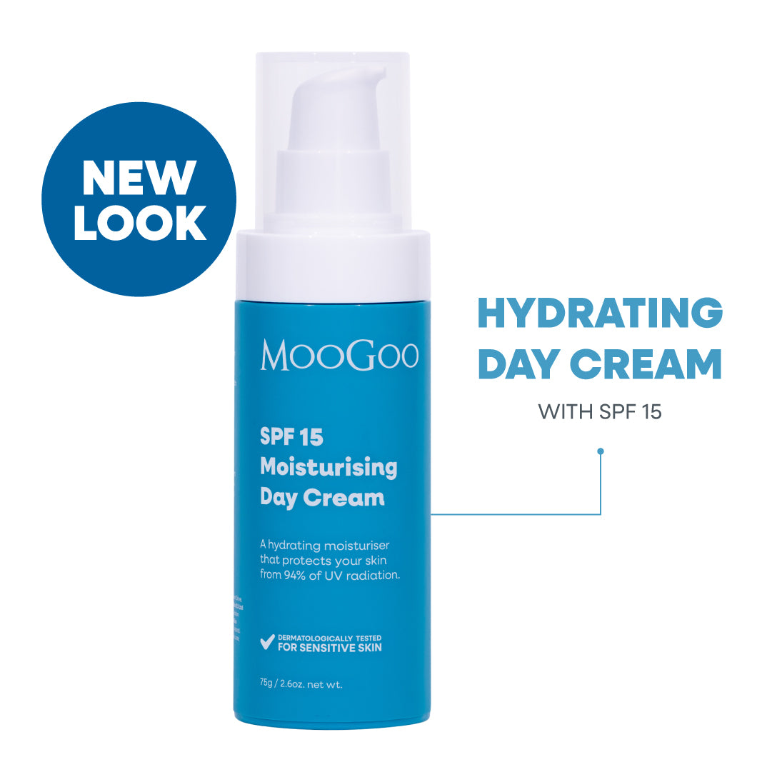 Natural Moisturizing Day Cream SPF 15 – MooGoo USA