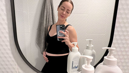 Q&A with Balanced Ballerina on becoming a first-time Mum + her skin journey!