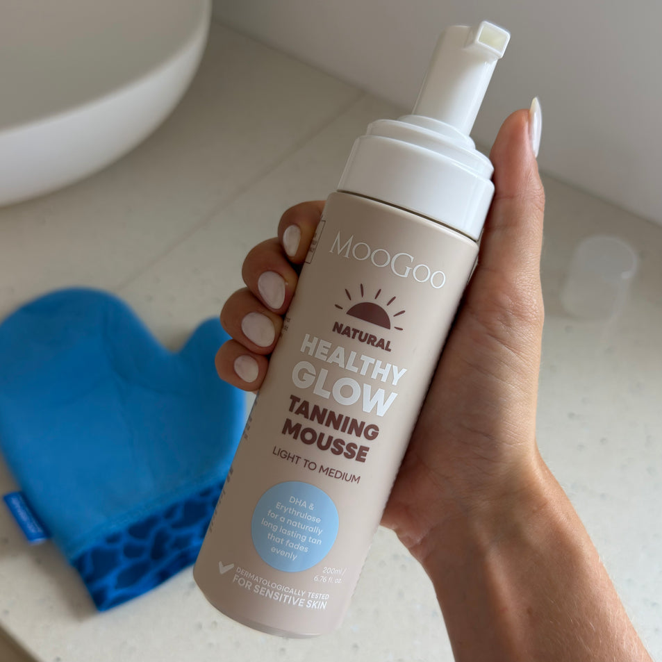 Natural Self Tanning Mousse | Healthy Ingredients | Easy